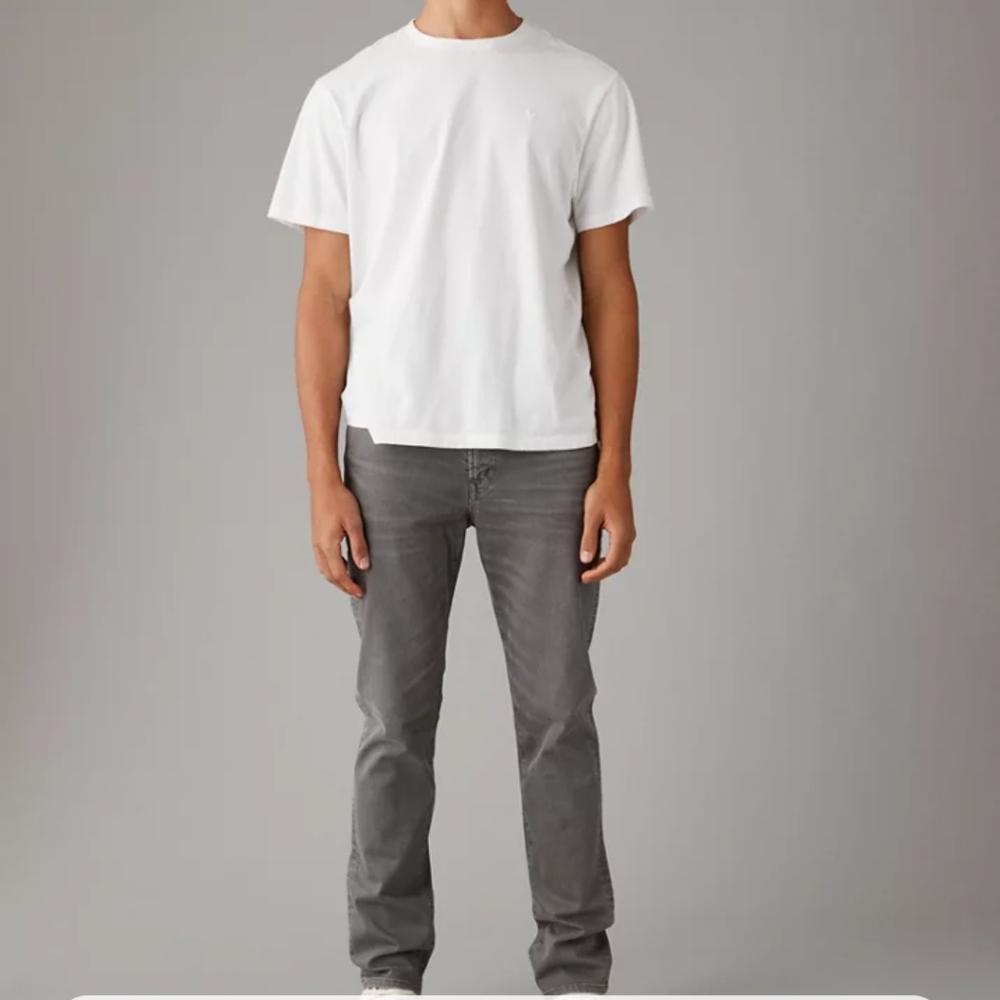 American Eagle Men's Airflex Jeans- Gray- 31x32